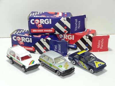 Corgi Juniors FORD ESCORT VAUXHALL NOVA MATRA RANCHO - (327)  Foto 1 de 4