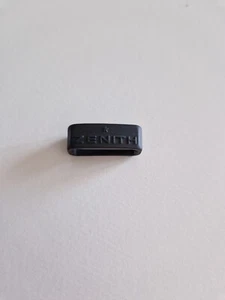 Zenith Black Keeper Loop – 22mm Original Rubber Strap Holder - Picture 1 of 2