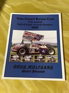 Vintage York County Racing Club Hall of Fame Awards Programs 2008 - Imagen 1 de 1
