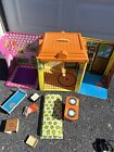 Mattel Barbie Country Living Home Vintage 1973 No. 8662 with Misc Furniture Used