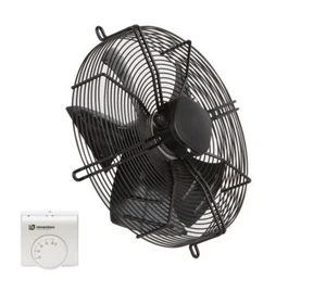 Ventilador axial Reventon con rejilla protectora FR-BG 250 + termostato manual HC - Imagen 1 de 8
