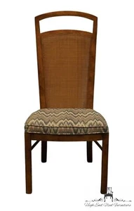 DREXEL HERITAGE Rustic European Style Cane Back Dining Side Chair - Picture 1 of 9
