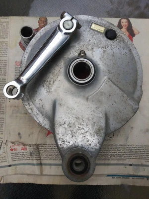 Conjunto de freno trasero Yamaha 74-75-76 DT250 DT360 DT400 OEM genuino vintage Foto 1 de 4