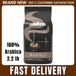 Lavazza Espresso Whole Bean Coffee, Medium Roast, 100% Arabica, 2.2 lb Bag - Picture 1 of 13