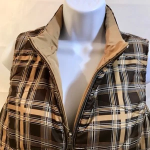 Studio Works Vest Reversible Size Petite Small EUC - Picture 1 of 4