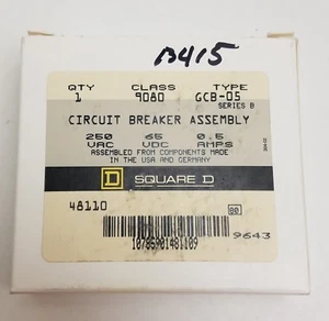 9080GCB05 Square D Circuit Breaker Assembly #8721 - Picture 1 of 6