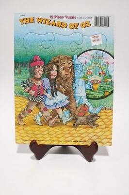 Vintage The Wizard Of Oz 12 Piece Puzzle 1996 Playmore Sealed New From K·B Toys - Image 1 of 4