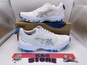 Asics Prestigelyte 5 OC Blanco Eléctrico Azul 1043A021-101 Para hombres Talla oki3 - Imagen 1 de 9
