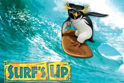 Surf's Up A True Story New Funny Penguin Wall Art Home Decor - POSTER 20x30 - Imagem 1 de 4