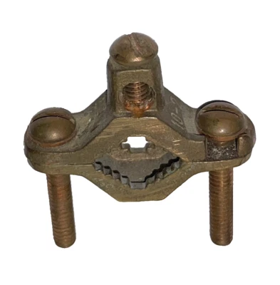 ProConnex 1-1/2 in. Bronze Ground Clamp 1 pc Sigma Engineered Solutions - Image 1 of 4