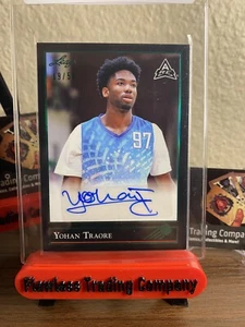 Yohan Traore 2022 Leaf Rookie Autograph Green #/50 Auburn Tigers - Bild 1 von 2