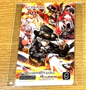 Tarjeta Konami e-AMUSEMENT PASS Beatmania IIDX Rootage artículo 20 aniversario Japón - Imagen 1 de 2