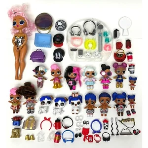LOL Surprise! Little Sister Dolls Lot Bundle Clothes Dollhouse Accessories Pets - Picture 1 of 14