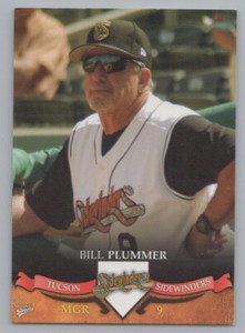 Bill Plummer 2007 MultiAd Tucson Sidewinders Diamondbacks Minor League 
