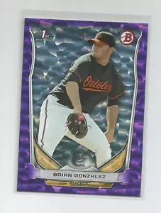 Bowman Brian Gonzalez Purple Ice 2014 02/99 - Imagen 1 de 1