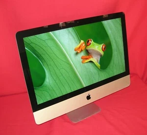 No 2 Apple iMac A1418 21.5in 2.7 Core i5 1TB HDD 8GB RAM 2013 cracked LCD - Picture 1 of 11