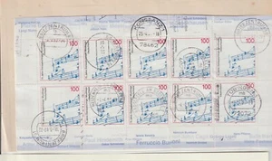 Alemania Musica Mini pliego de Sellos Sueltos Sobre papel año 1996 (GJ-403) - Imagen 1 de 1