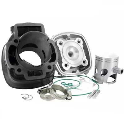 GRUPPO TERMICO CILINDRO MOTORE DR 70cc PER PIAGGIO ZIP SP NRG MC2 NTT LIQUIDO - Immagine 1 di 2