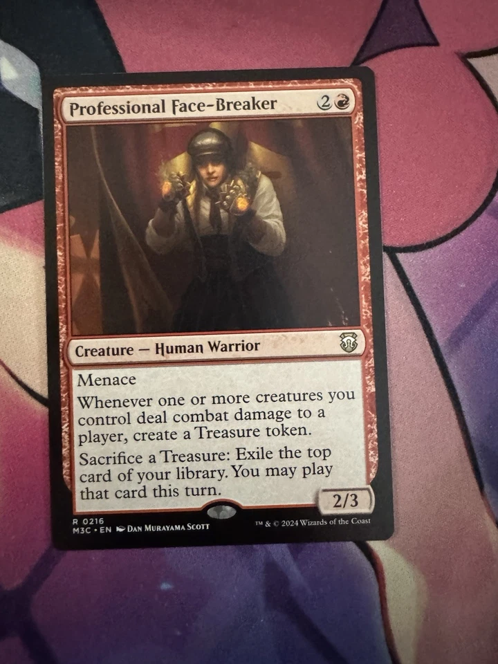 Professional Face-Breaker 0216 Rare Non Foil Modern Horizons 3 MTG Near Mint - Image 1 of 1