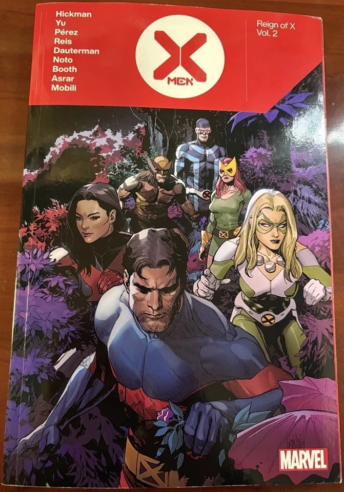 X-MEN REIGN OF X VOL 2 by Jonathan Hickman 2024 Marvel Deluxe TPB New - Image 1 of 2