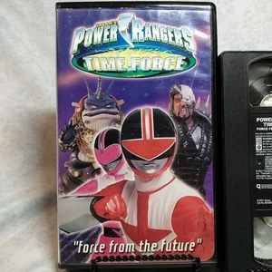 Rare | Power Rangers Time Force: Force from the Future (VHS, 2001) Clamshell HTF - Foto 1 di 3
