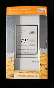 Termostato de piso con pantalla táctil programable Schluter DITRA-HEAT-E-RT DHERT102/BW - Imagen 1 de 4