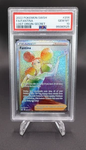 Fantina 2022 Pokemon SWSH Lost Origin Full Art Secret #206 PSA 10 Gem Mint - Bild 1 von 2