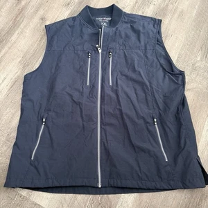 SCOTTeVEST 101 Vest Mens Sz XXL 9 Hidden Pockets Blue Gorpcore Outdoors Nature - Picture 1 of 6