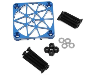 LRP WorksTeam Aluminum Fan Safety Mesh Guard (40mm) (Blue) [LRP501981] - Picture 1 of 3