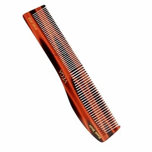Vega Tortoise Shell Pattern Wide and Coarse Tooth Shampoo Comb  Brown - Picture 1 of 5
