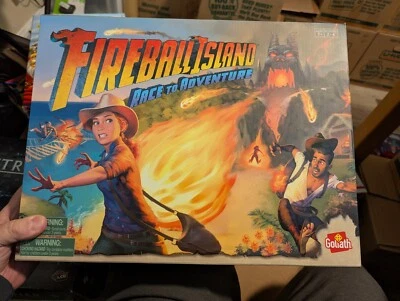 FIREBALL ISLAND Race To Adventure Board Game 100% COMPLETE 2021 - Image 1 of 4