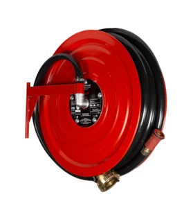 Schlauchhaspel Set f. Wandhydrant LINKS 30m Schlauch + Haspel + Anschluss - Bild 1 von 2