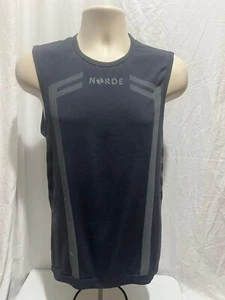 MENS BASE LAYER SLEEVELESS GREY VEST by NORDE. SKIING/CYCLING. - Picture 1 of 2