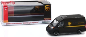 Greenlight 86156 1/43 2018 Ram ProMaster 2500 Cargo High Roof (UPS) - Picture 1 of 1