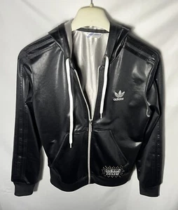 Adidas Chile 62 Sudaderas Brillantes Negras Talla M Mujer Deporte - Imagen 1 de 10