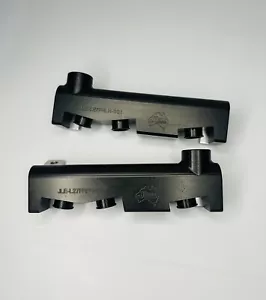 VN VP VR BUICK V6 L27 HIGH FLOW BILLET FUEL RAILS HOLDEN TURBO JL ENGINEERING - Picture 1 of 15
