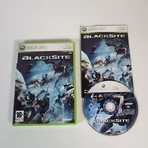 Blacksite Xbox 360 Video Game Manual PAL Black Site - Picture 1 of 4