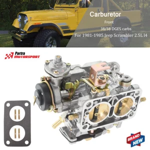Carburador universal para Jeep Scrambler 1981-1985 2,5 L l4 38x38 2 barriles - Imagen 1 de 9