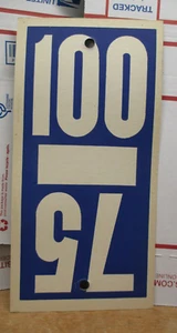 Vintage Original Ice Delivery Card  -  2 COLOR CARD - Picture 1 of 2