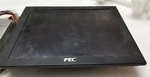 FEC PP-9347 PPC Panel PC CPU CORE2 DUO P8400-2.26 GHz 2GB RAM HDD 2.5" 160GB BLK - Picture 1 of 12
