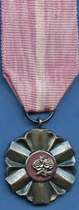 Poland Polish Medal for long Marriage Medal Silver & Enamel - Picture 1 of 2