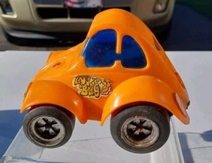 Volkswagon Bugwagon chiave giocattolo avvolgibile vintage anni 70 chiave mancante - Foto 1 di 4
