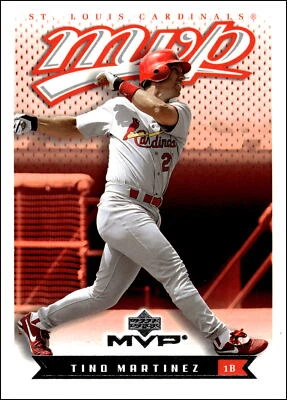 2003 Upper Deck MVP #193 Tino Martinez    St. Louis Cardinals - Image 1 of 2