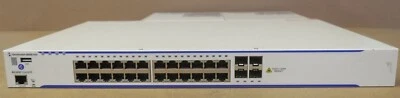 Alcatel-Lucent OmniSwitch OS6850E-P24 20x 1GbE +4x RJ45/SFP 1U PoE Switch +Stack - Image 1 of 4