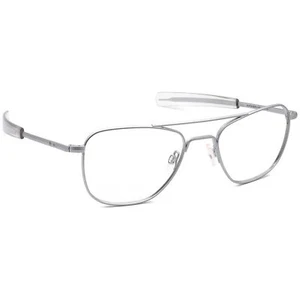 Randolph Engineering Vintage Sunglasses Frame Only Aviator Chrome Pilot USA 52mm - Picture 1 of 7