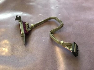 HP Compaq Standard Bracket Printer Parallel Port Adapter 462537-002 - Photo 1/2