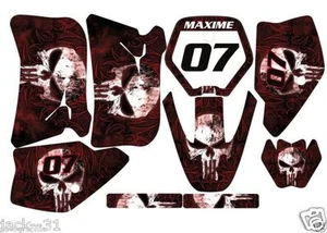 Racing KTM SX50 SX 50 XC MX Adventurer Jr Sr Motocross Graphic Kit 1997 2001 - Bild 1 von 5