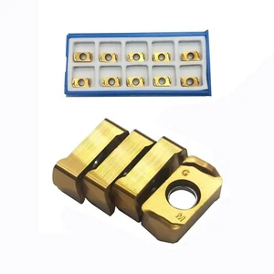 10PCS LOGU030310ER-GM ZM20 CNC Fast Feed Carbide Milling Inserts 10pcs LOGU0303 - Picture 1 of 7