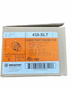 Bridgeport 435-SLT 2" FE flüssigkeitsdichter Stecker - Bild 1 von 3
