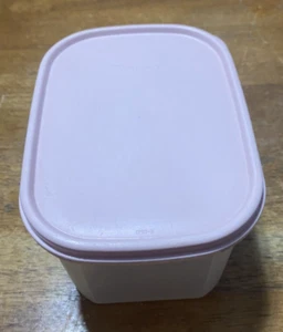 Recipiente de comida vintage Tupperware Modular Mate 1793 tapa rosa 1792 8 tazas - Imagen 1 de 4
